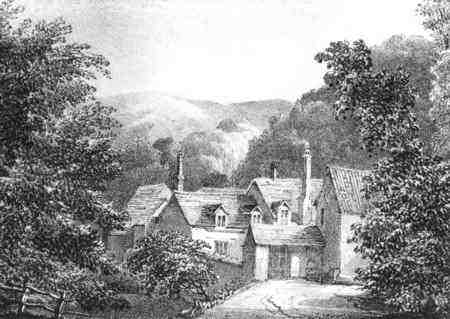 Chambercombe before 1840 (Ilfracombe Museum ILFCM 17345)