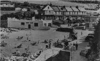 Hele Beach c1948 (Postcard Photo-precision Ltd, St Albans)